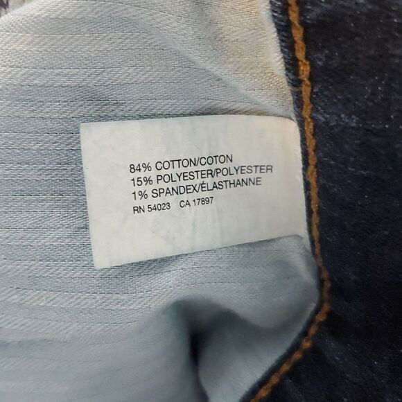 GAP PREMIUM BOOTCUT JEANS DARK WASH SIZE 12 / 31 STRETCH COTTON - Picture 5 of 10